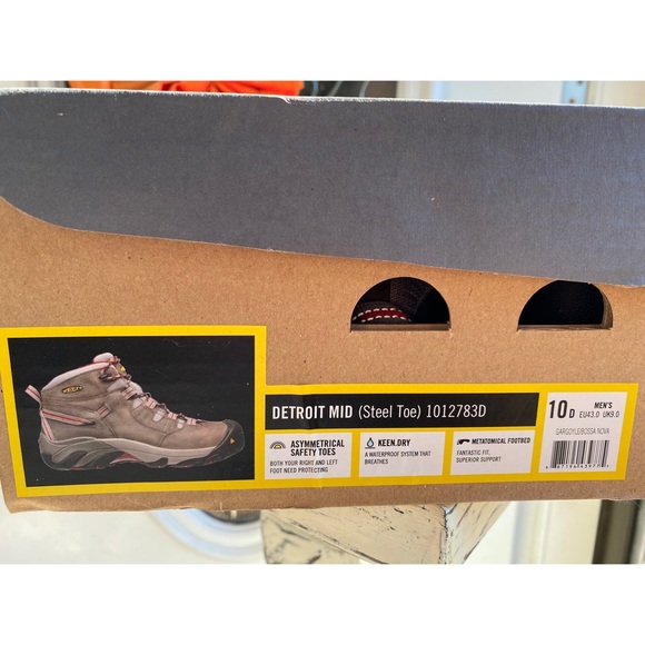 ❌ SOLD ❌ Men’s KEEN Detroit Mid Steel Toe Work Boot Sz 10 🌟BNIB🌟 - Picture 9 of 9